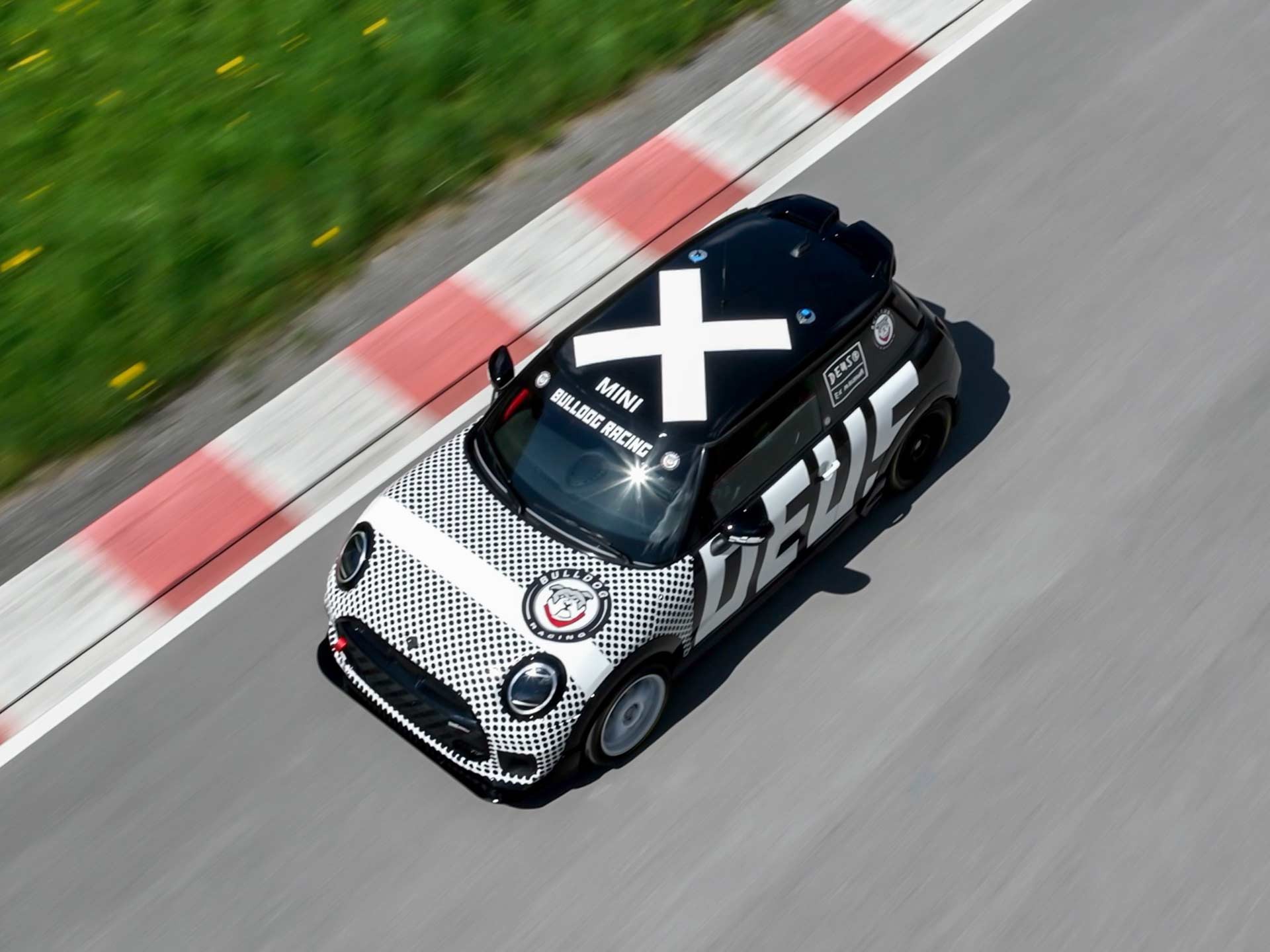 MINI JCW Draufsicht